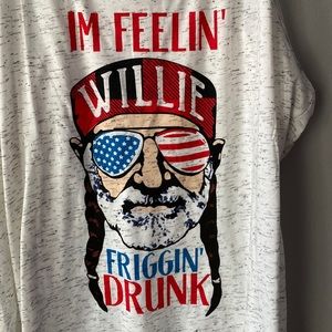 Shein Willy Racerback Tank ptp 21 1/2